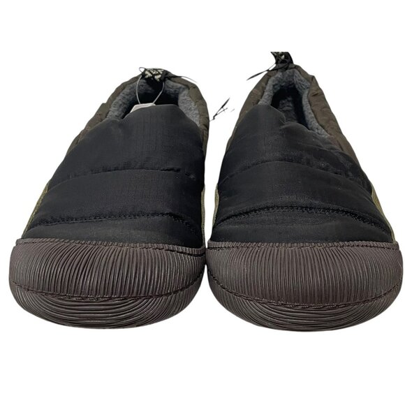 Staheekum Men's Puff Slip On Shoes Black Sz 10 Nylon Suede Water Repellent NEW - Picture 4 of 10